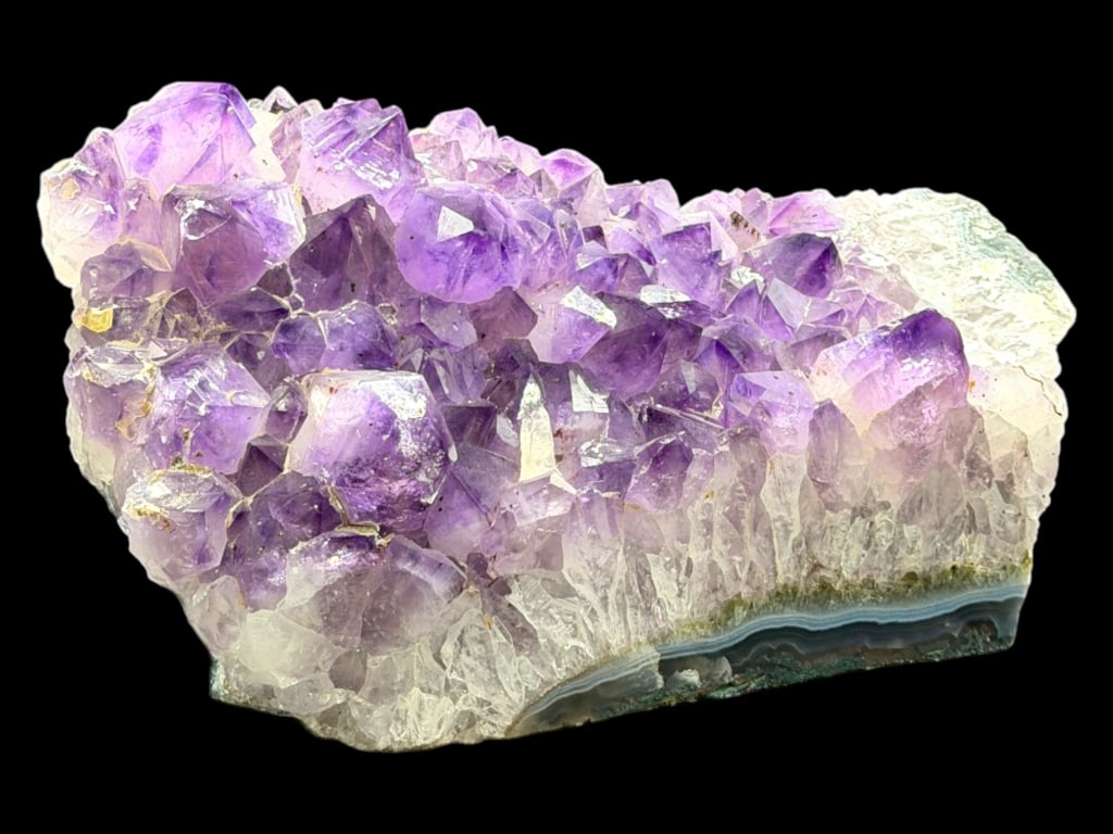 AMETHYST CRYSTAL CLUSTER SPECIMEN 10" (1 of 8)