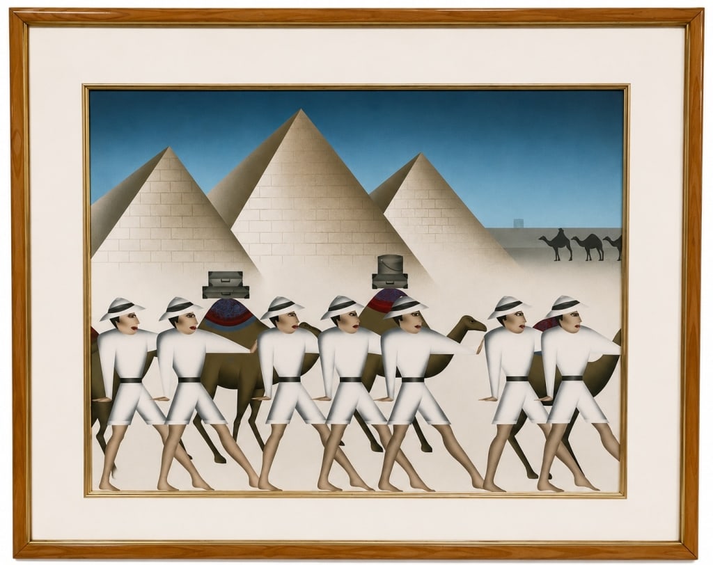 ROBIN MORRIS LAND OF THE PHARAOHS PRINT 34" (1 of 6)