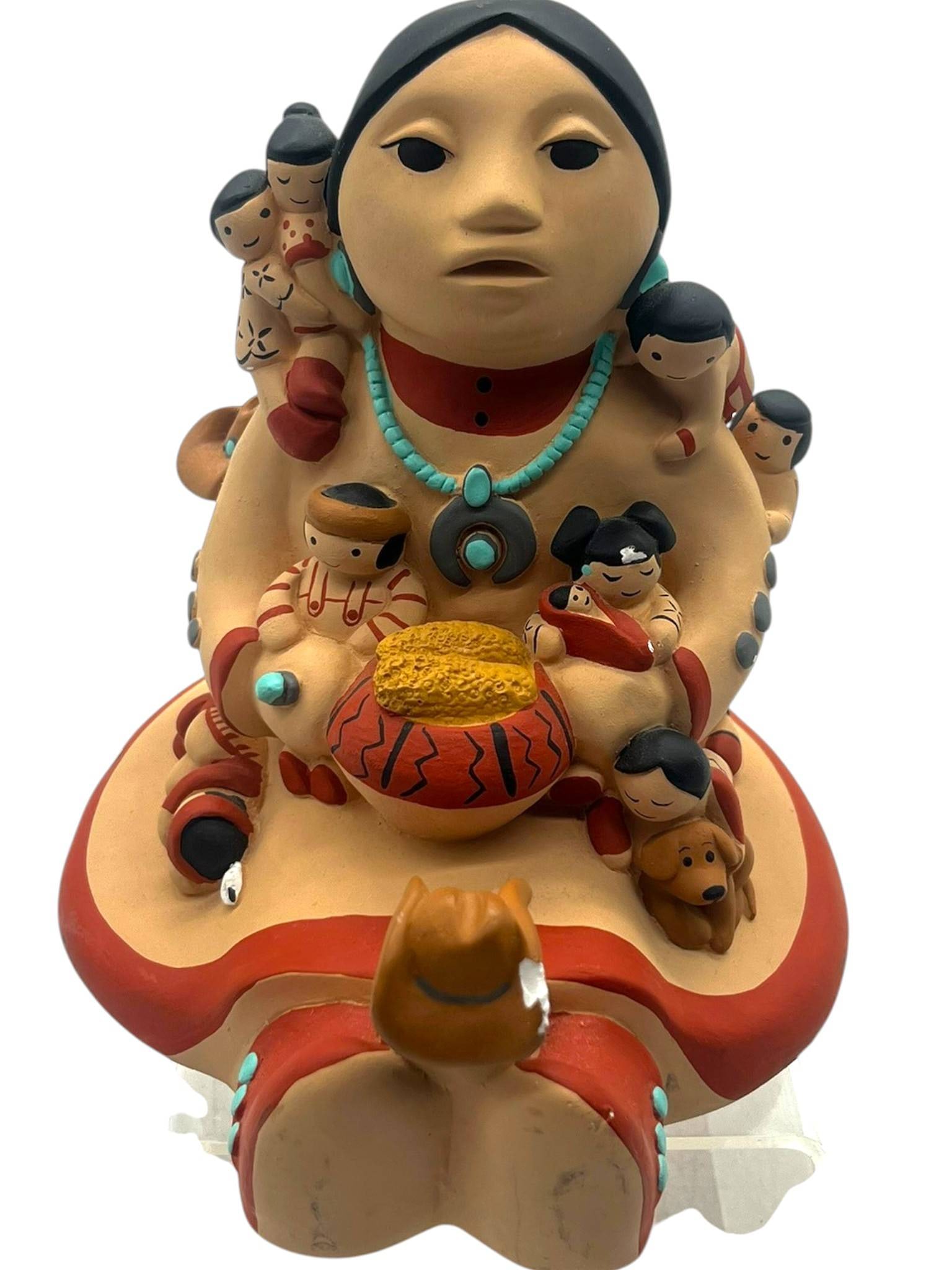 SIGNED KATHY TEISSEDRE STORYTELLER FIGURINE 6" (1 of 9)