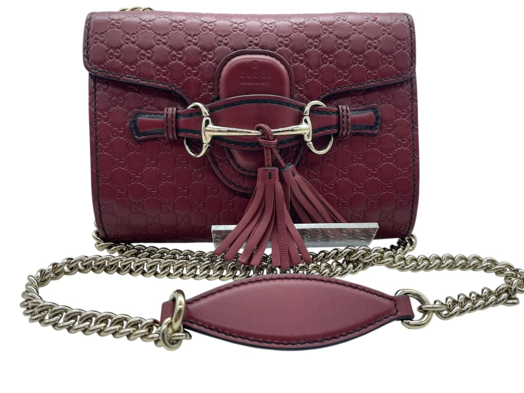 GUCCI MICROGUCCISSIMA EMILY CHAIN BAG (1 of 4)