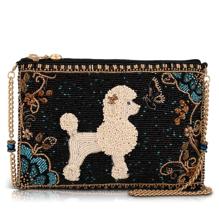NEW MARY FRANCES PET ME POODLE BAG (1 of 7)