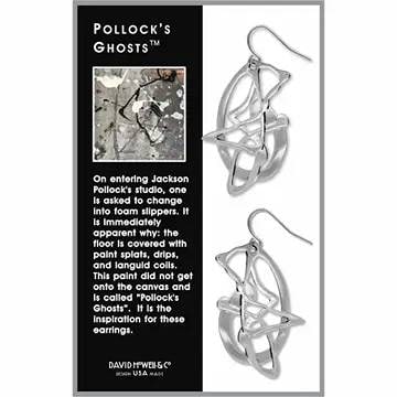 NEW! POLLOCK'S GHOST EARRINGS - 3
