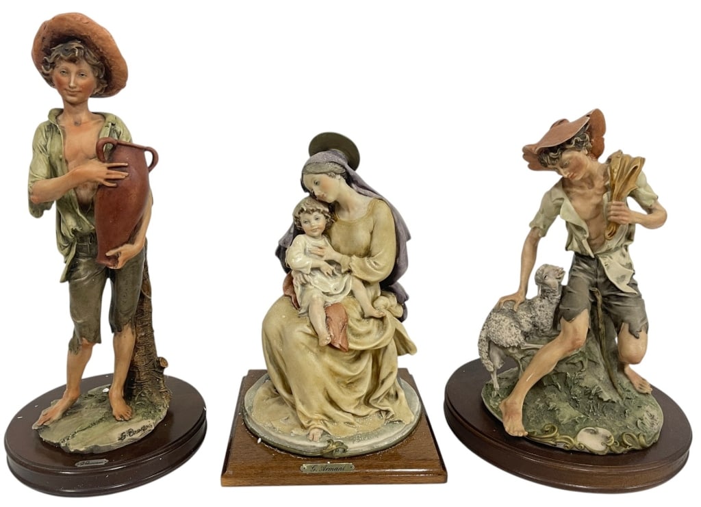 GIUSEPPE ARMANI FIGURINE 3PC LOT 14in (1 of 4)