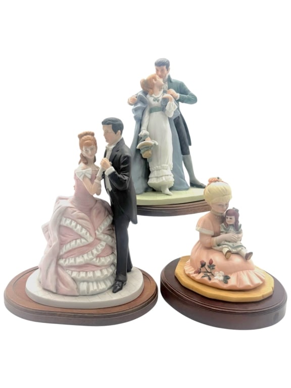 3 PCS HEIRLOOM TRADITIONS FIGURINE COLLECTION 10" (1 of 7)