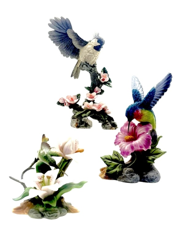 LENOX HUMMINGBIRD FIGURINE GROUP 10" (1 of 6)