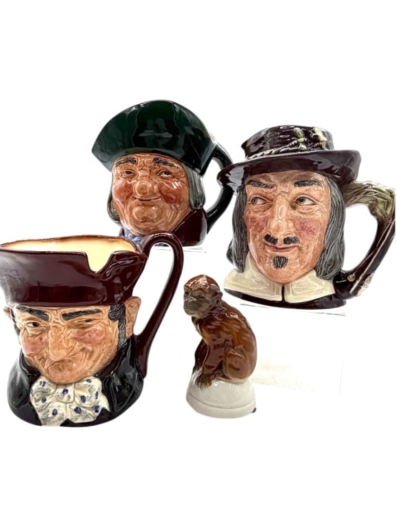 ROYAL DOULTON CHARACTER WARES & FIGURAL LOT 7" (1 of 7)