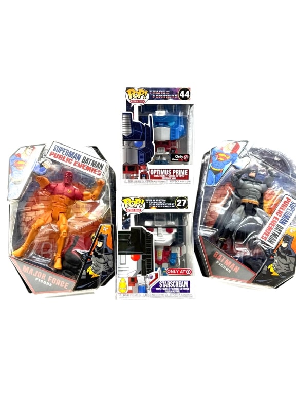 FUNKO POP & TRANSFORMERS FIGURE LOT 11" (1 of 9)