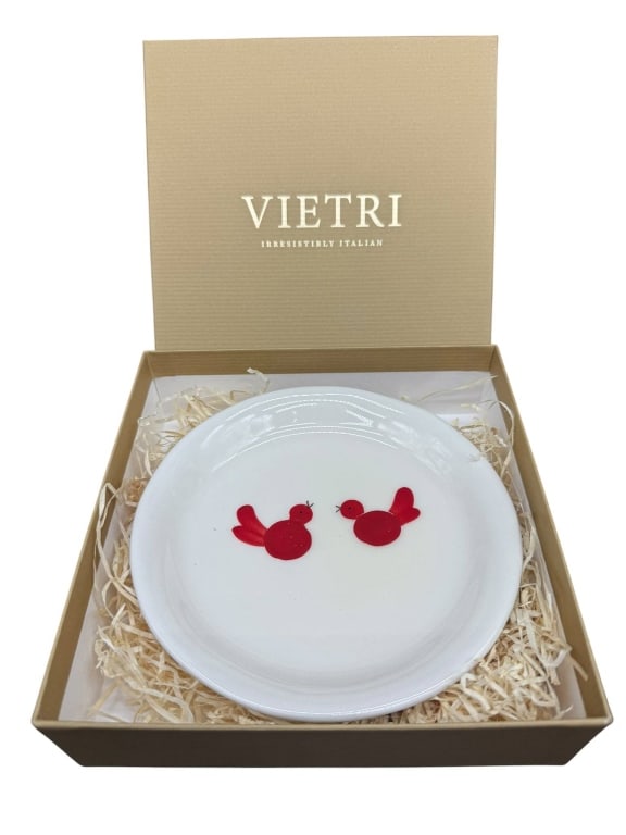 VIETRI CERAMIC PLATE WITH GIFT BOX (1 of 2)