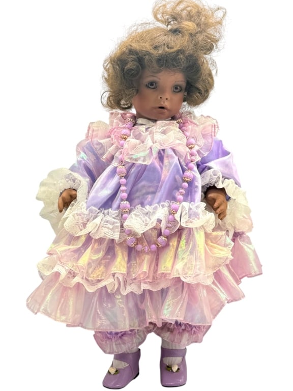 DANBURY MINT RUSTIE LIMITED EDITION DOLL 23" (1 of 6)