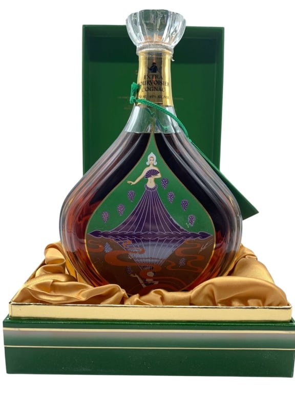 COURVOISIER ERTE LIMITED EDITION #6 COGNAC 11.5" (1 of 10)