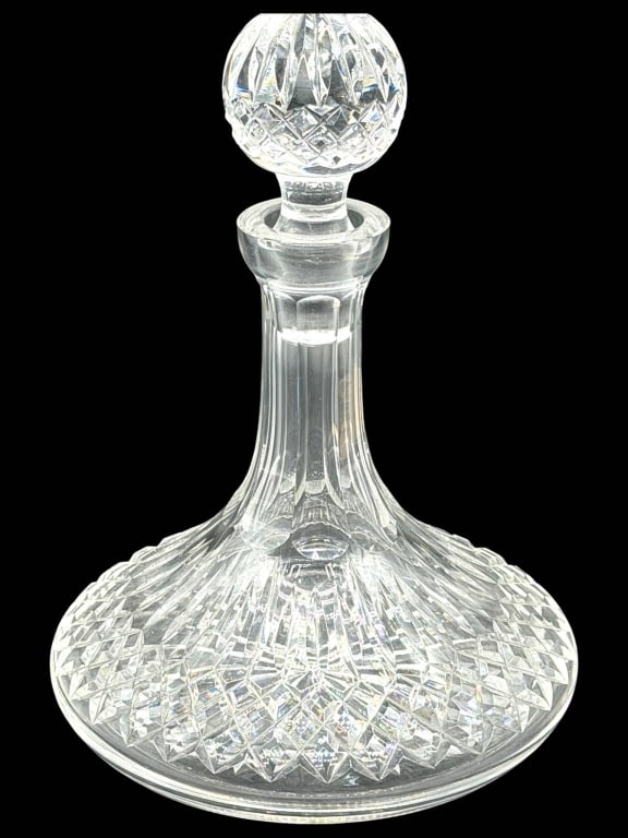 WATERFORD LISMORE CRYSTAL SHIPS DECANTER 13" (1 of 6)