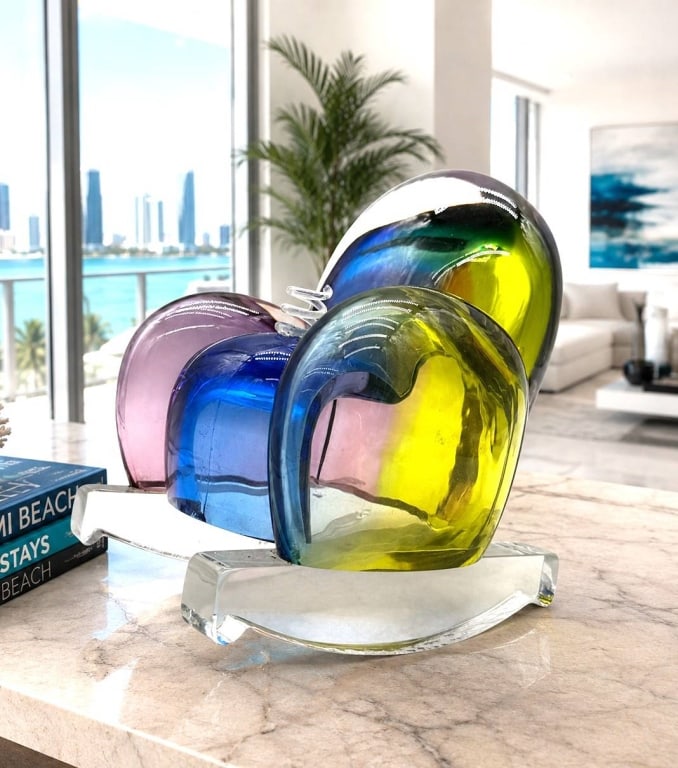 KOSTA BODA X KJELL ENGMAN ART GLASS SCULPTURE 6" (1 of 7)
