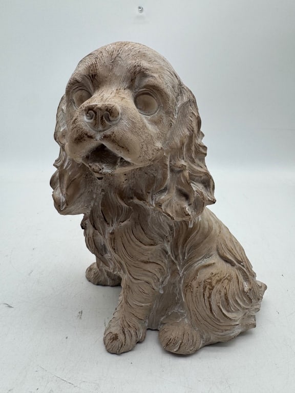 Vintage Ceramic Cocker Spaniel Figurine (1 of 4)