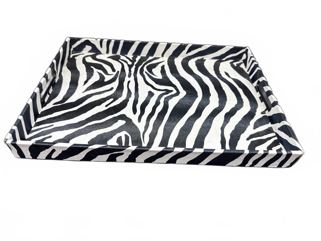 Rectangular Zebra Print Tray (1 of 5)