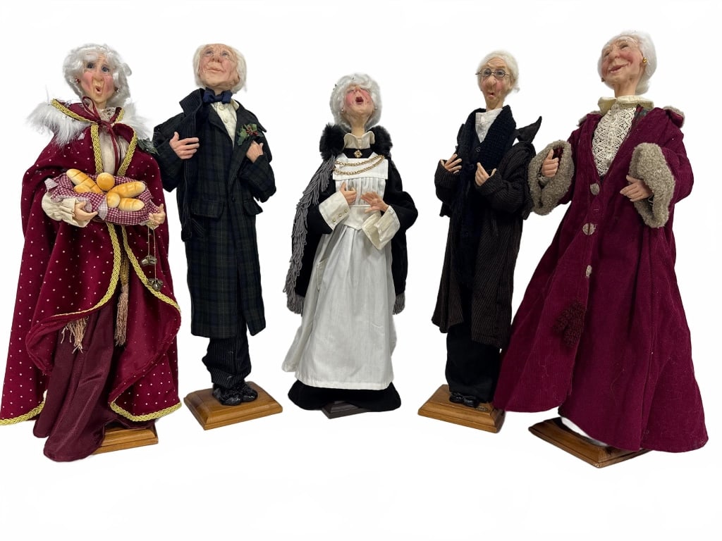 JKC 2005 Caroler Figures Set of 5 (1 of 4)