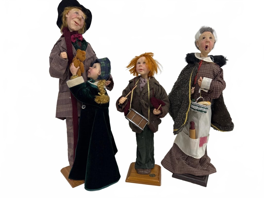 4 Handcrafted Character Dolls (1 of 4)