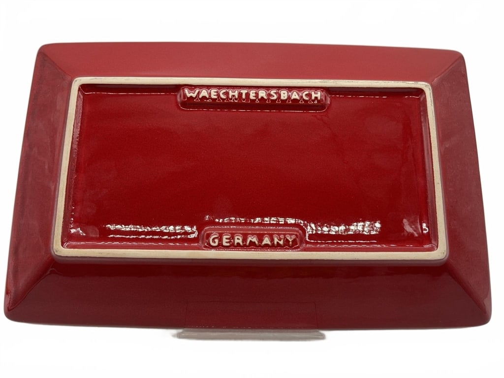 Waechtersbach USA Flag Red Ceramic Tray - 3