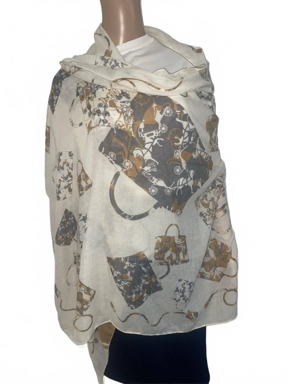 HERMES INSPIRED SCARF - 2