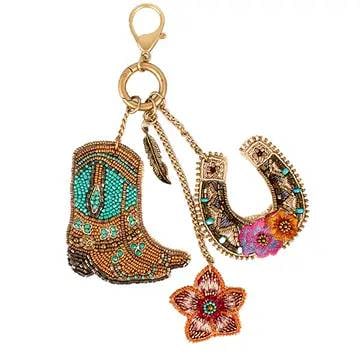 NEW MARY FRANCES HIGH NOON KEY CHAIN/CHARM (1 of 4)