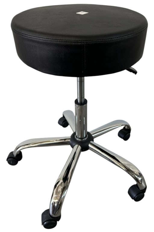 ADJUSTABLE ROLLING STOOL 25" - 2