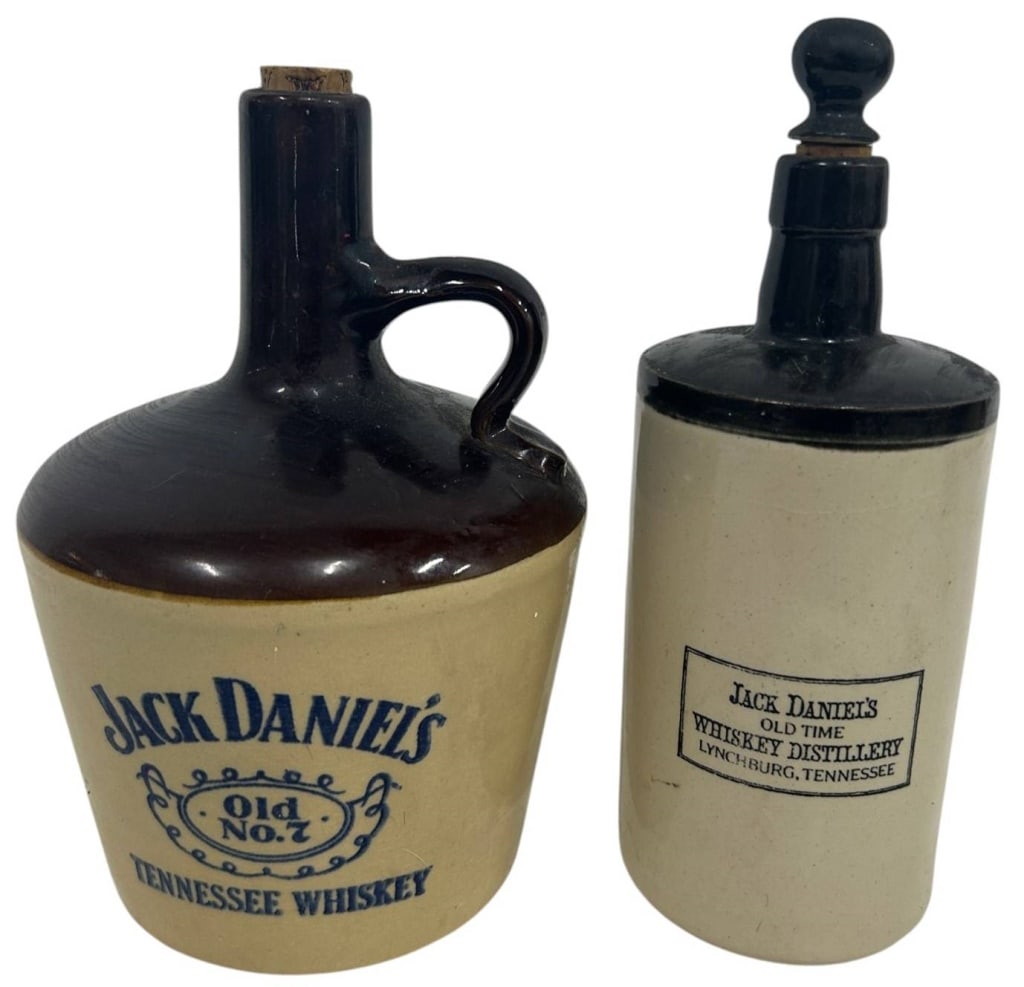 JACK DANIEL'S STONEWARE DECANTERS 10" (1 of 4)