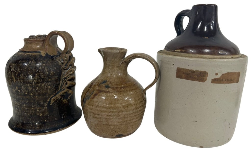 STONEWARE JUGS & POTTERY LOT 10" (1 of 4)