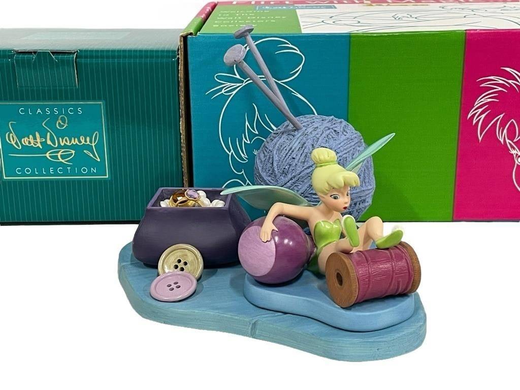 WALT DISNEY CLASSICS TINKERBELL FIGURINE 2001 (1 of 6)