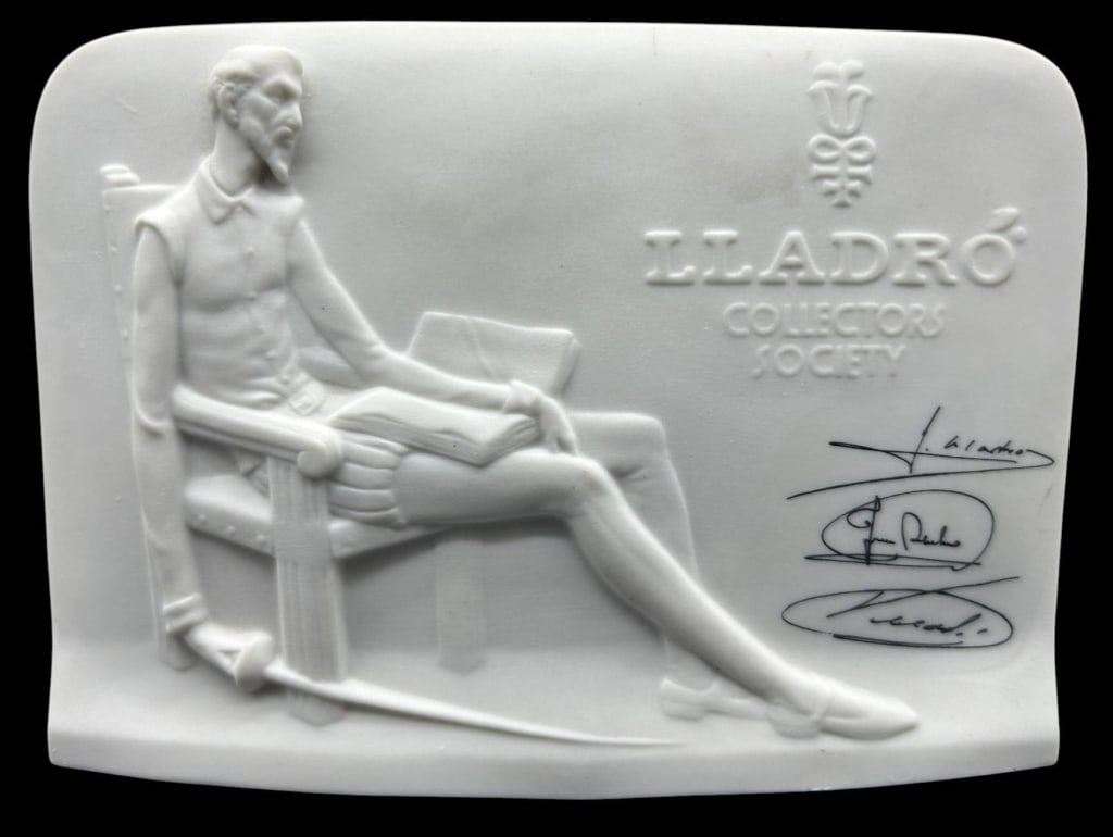 LLADRO COLLECTORS SOCIETY DON QUIXOTE PLAQUE 6" (1 of 5)
