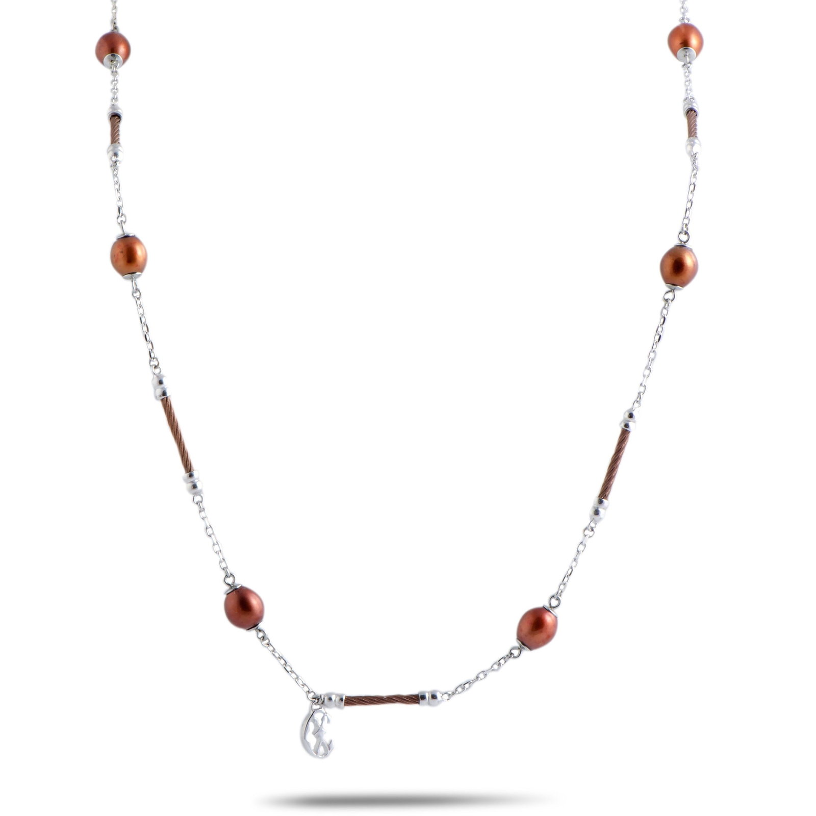 CHARRIOL PEARL STAINLESS STEEL BRONZE PVD BROWN PE (1 of 3)