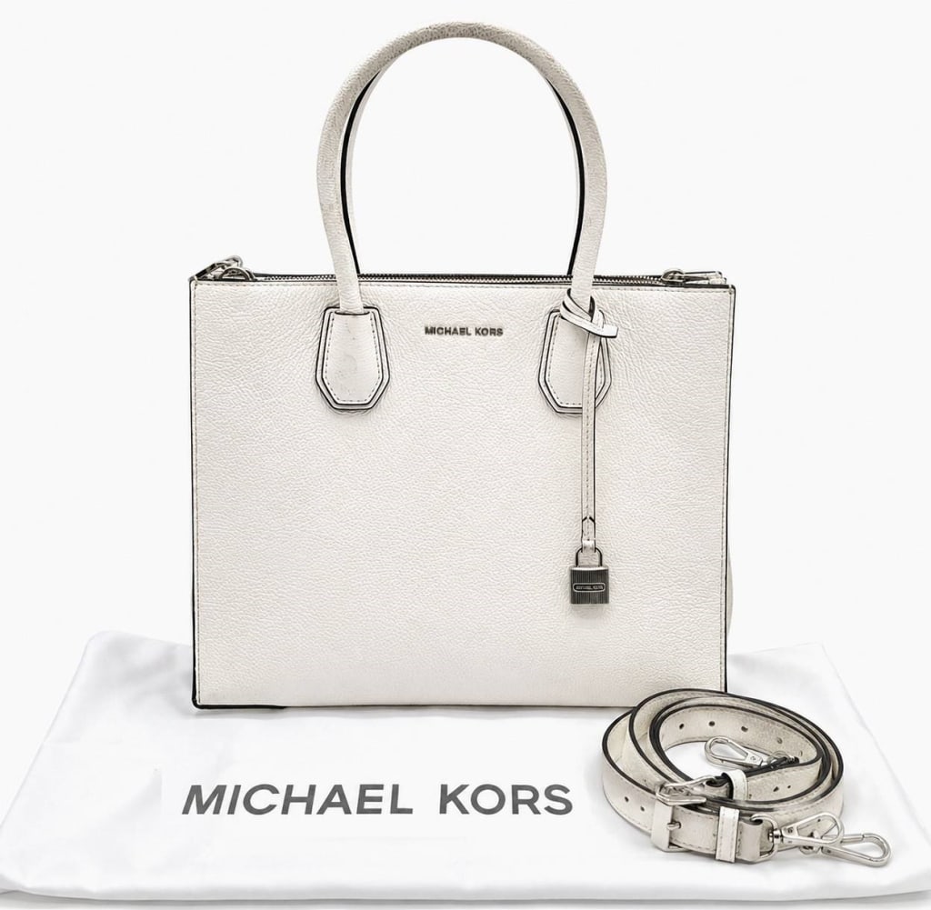 MICHAEL KORS MERCER TOTE NWT 11" (1 of 8)