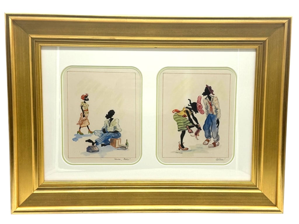 BLACK AMERICANA HUMOR PRINTS 26" (1 of 4)