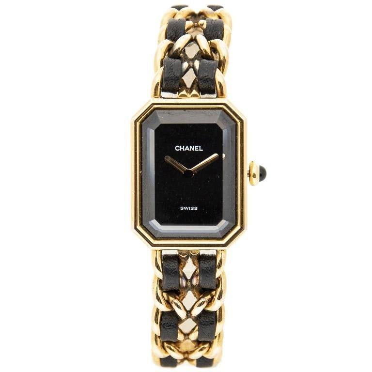 CHANEL PREMIERE LADIES WATCH WITH BLACK DIAL (1 of 5)