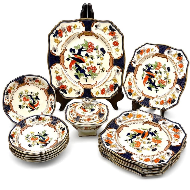ROYAL WINTON IMARI STYLE WESTMINSTER SET 9" (1 of 11)
