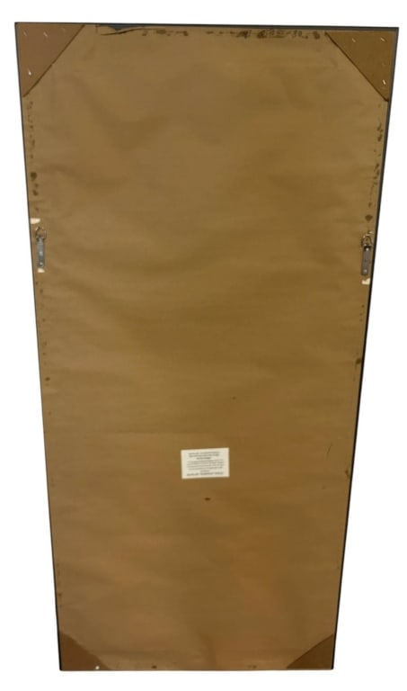 LARGE FRAMED BEVELED WALL MIRROR 65" - 3