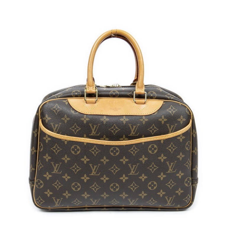 LOUIS VUITTON DEAUVILLE BROWN MONOGRAM BAG (1 of 10)