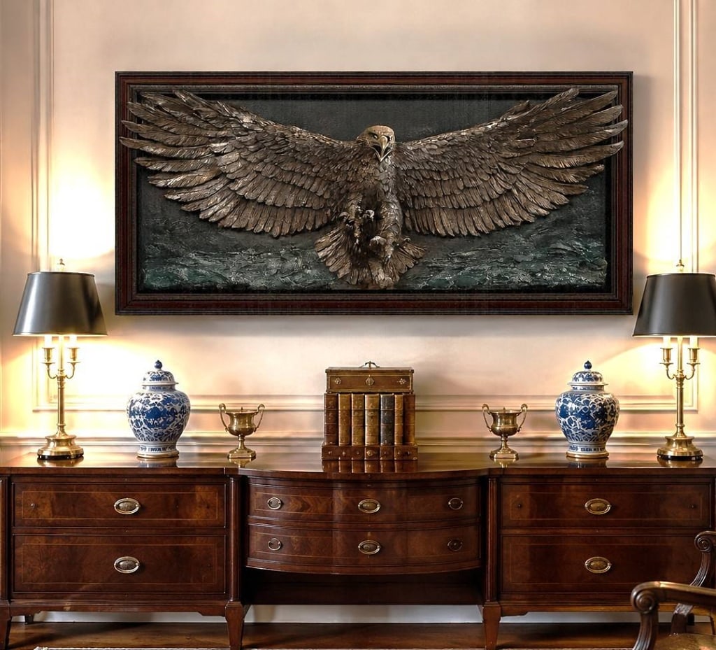 BILL MACK FREEDOM HARLEY DAVIDSON BRONZE RELIEF: BILL MACK HARLEY FREEDOM BRONZE 72" | | Bill Mack ?Freedom? bonded bronze relief sculpture, created in 1996 as an officially licensed Harley-Davidson work. This dramatic composition depicts a powerful