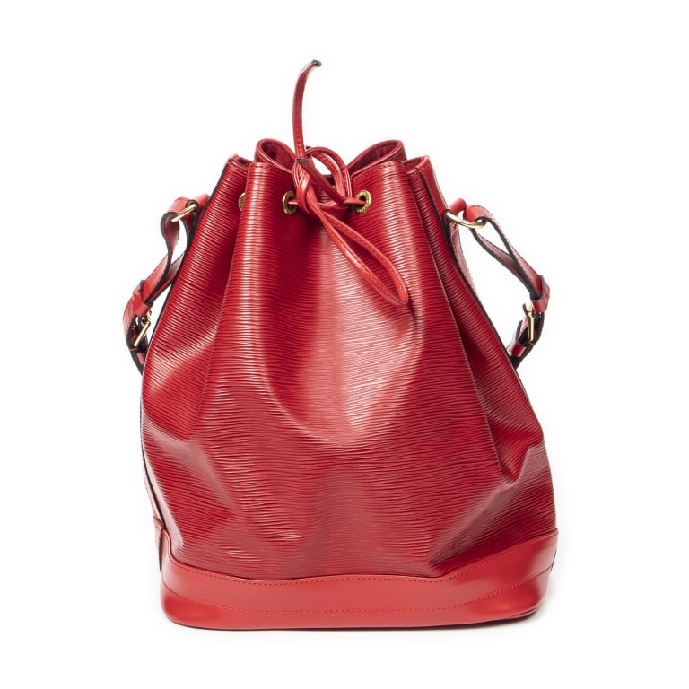 LOUIS VUITTON NOE GM RED EPI BAG (1 of 10)