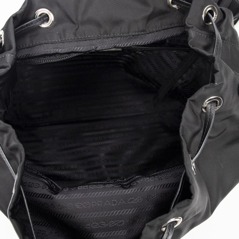 PRADA STUDDED DRAWSTRING BACKPACK - 7