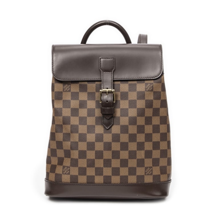 LOUIS VUITTON SOHO DAMIER EBENE BAG: LOUIS VUITTON SOHO DAMIER EBENE Dimensions (CM): 25*31*10cm Production Code: TH1012 (November 2002) AA ABA5598