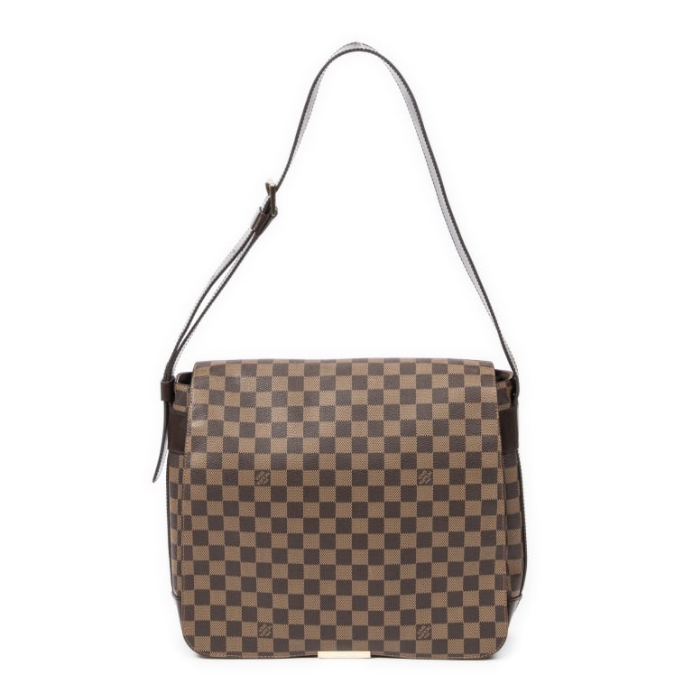 LOUIS VUITTON BASTILLE DAMIER EBENE BAG: LOUIS VUITTON BASTILLE DAMIER EBENE Dimensions (CM): 33*27*10cm Production Code: SP0043 (Apr 2003) A ABA9218