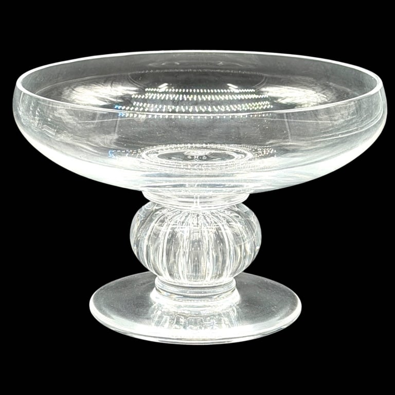 CRISTAL DE SEVRES CRYSTAL COMPOTE 5" (1 of 4)