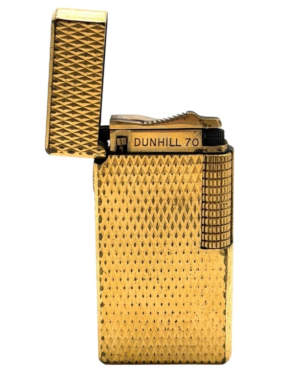 DUNHILL 70 DECO ROLLAGAS LIGHTER 2.4" (1 of 6)