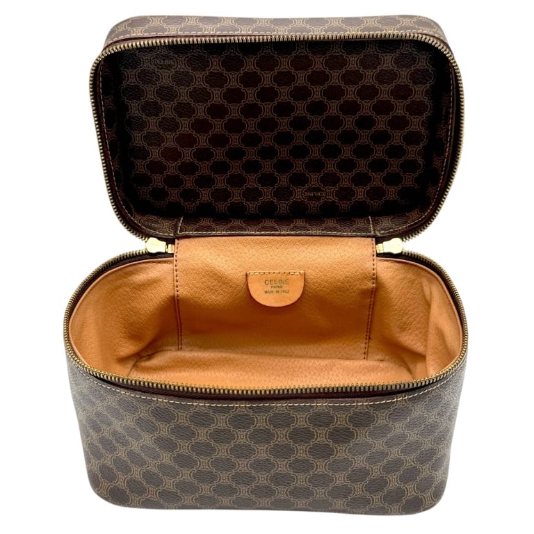 CELINE MACADAM VANITY CASE UNUSED 8" - 3