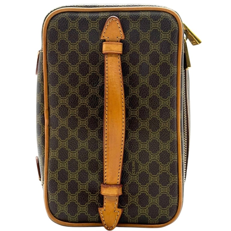 CELINE MACADAM VANITY CASE UNUSED 8" - 6