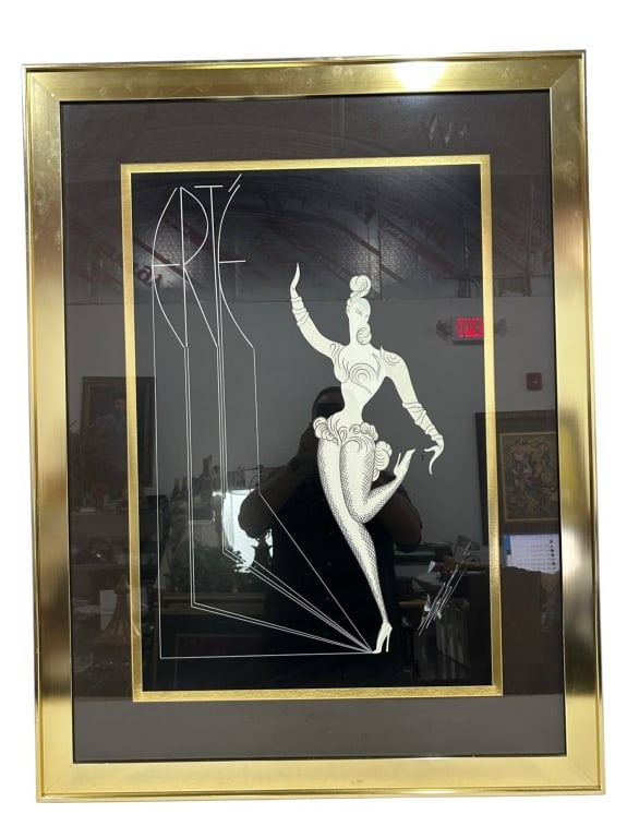 ERTE "DANCING LADY" LITHOGRAPH - 6