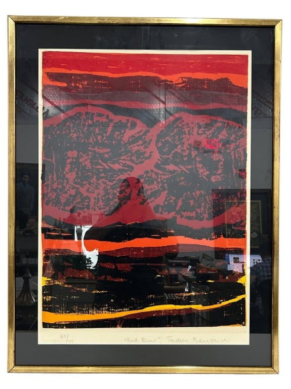 SIGNED LIMITED EDITION ABSTRACT PRINT 41" (1 of 9)