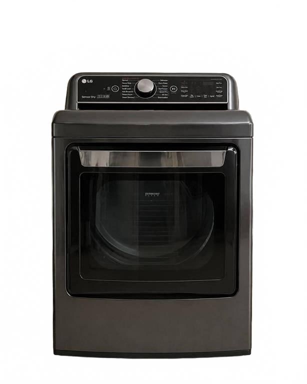 LG GAS DRYER DARK FINISH MODEL DLGX7901BE 29" (1 of 4)