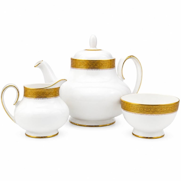 ROYAL DOULTON BELVEDERE TEA SERVICE 9" (1 of 12)