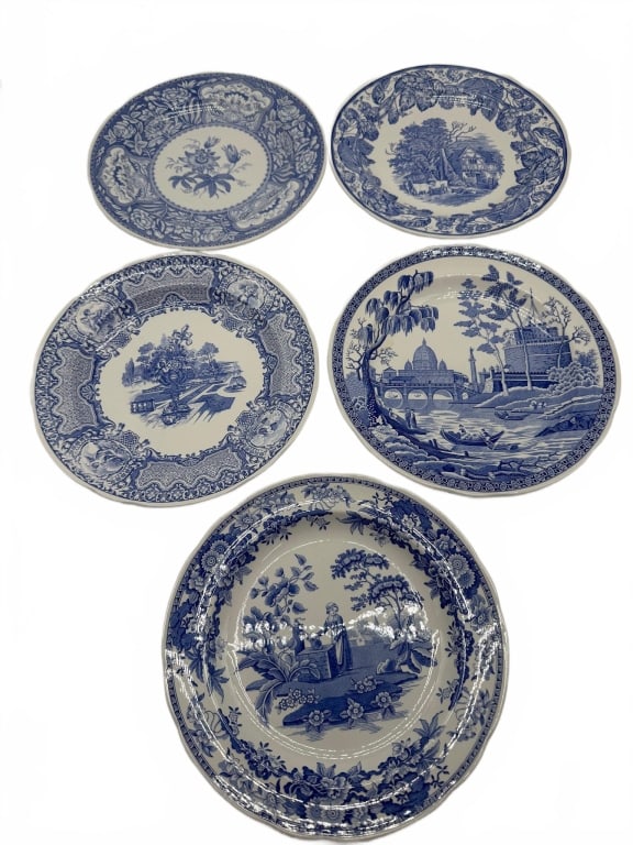 Spode Blue Room Collection 10.5" Decorative Plates (1 of 3)