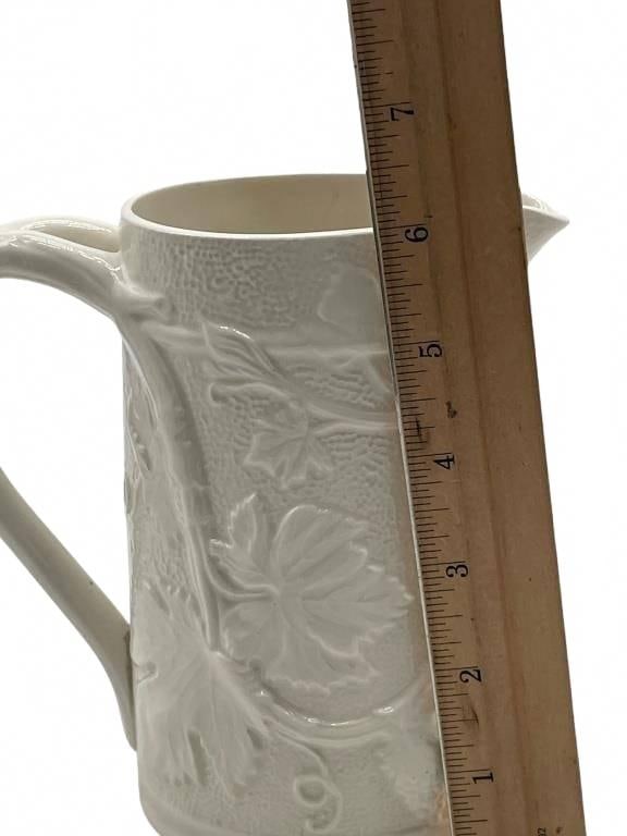 Spode Embossed Grapevine Pitcher 6 Inch - 4